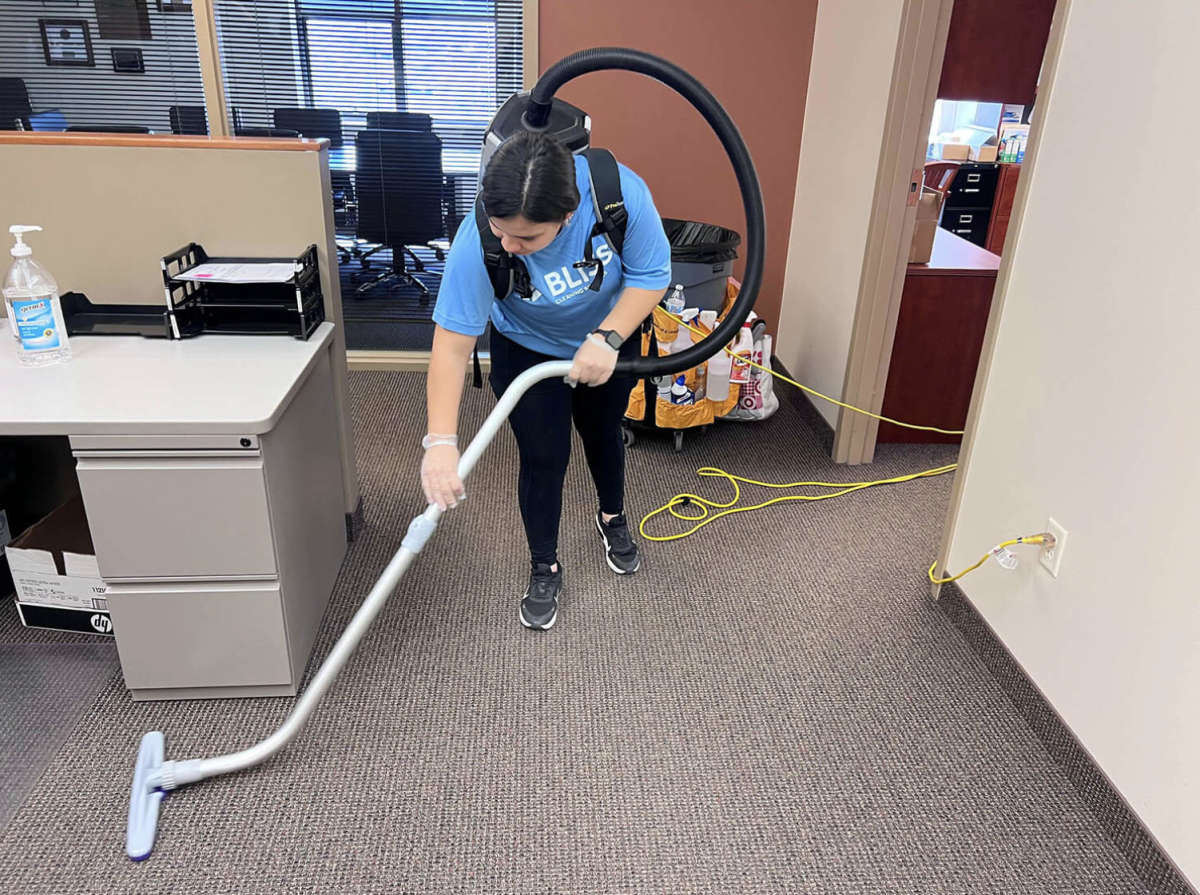 Carpet cleaning in Austin, Tx commercia building and professional laundering of hospital scrubs