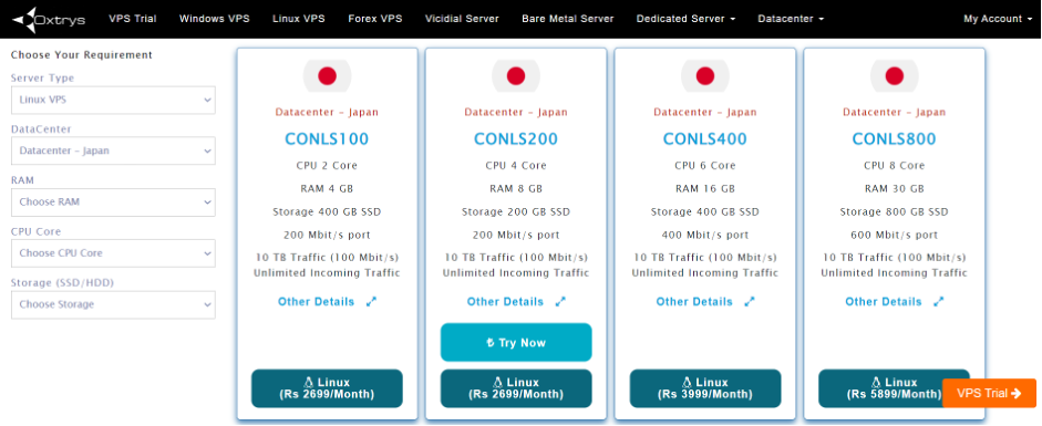 Five VPS providers in Japan where you can purchase VPS hosting