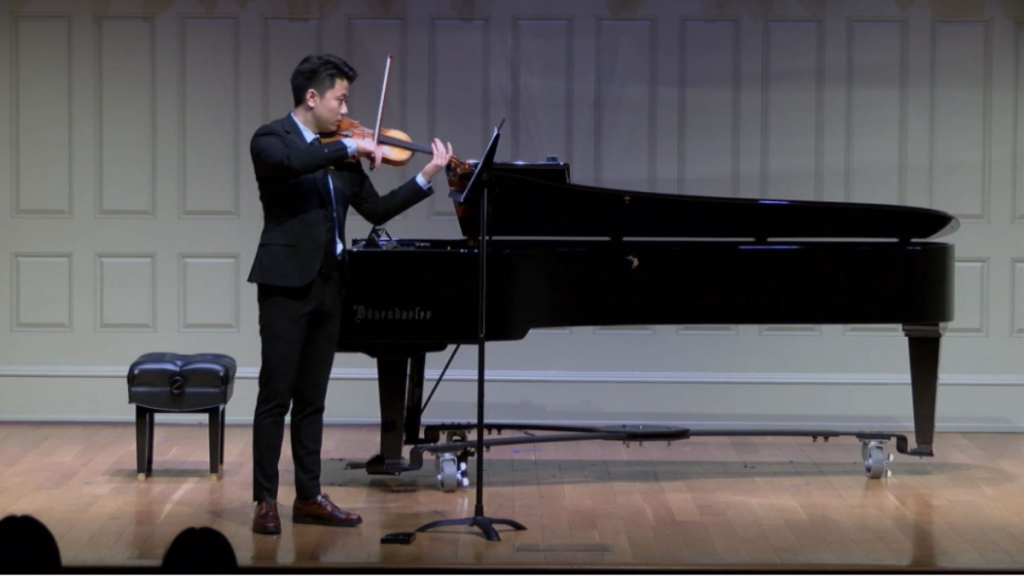 Introducing Jiawei Cui A Virtuoso Violinist Bridging Classical and Popular Music