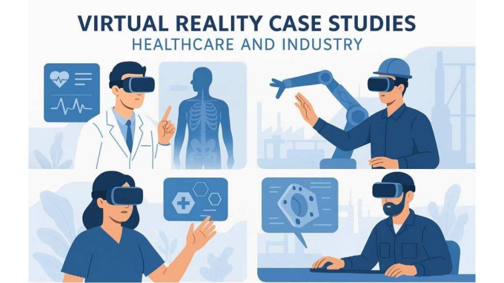 Gamification in Virtual Reality Case Studies from Healthcare and Industry