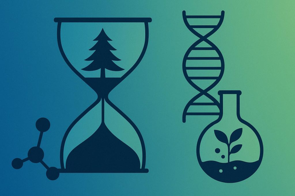Cutting-edge longevity research concept representing Dr. Antonio Cohen’s innovative approach