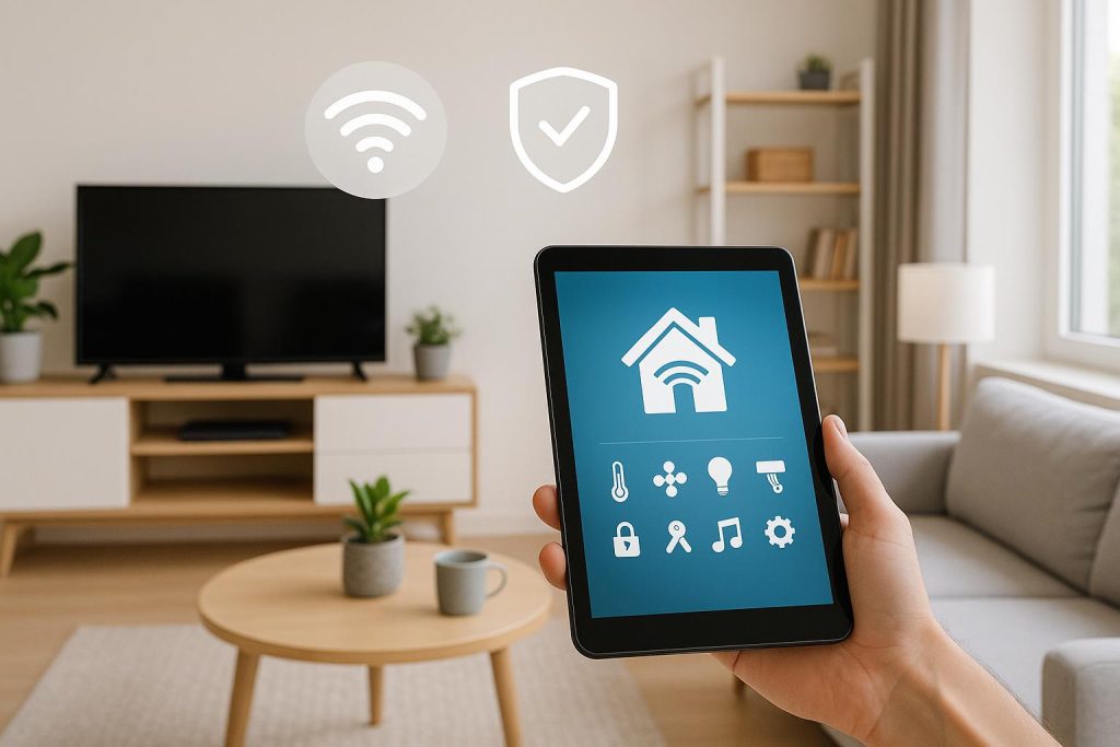 Future-Proofing Your Investment: Smart Home Features That Actually Add Value Modern smart home featuring energy-efficient lighting, security system, and connected devices