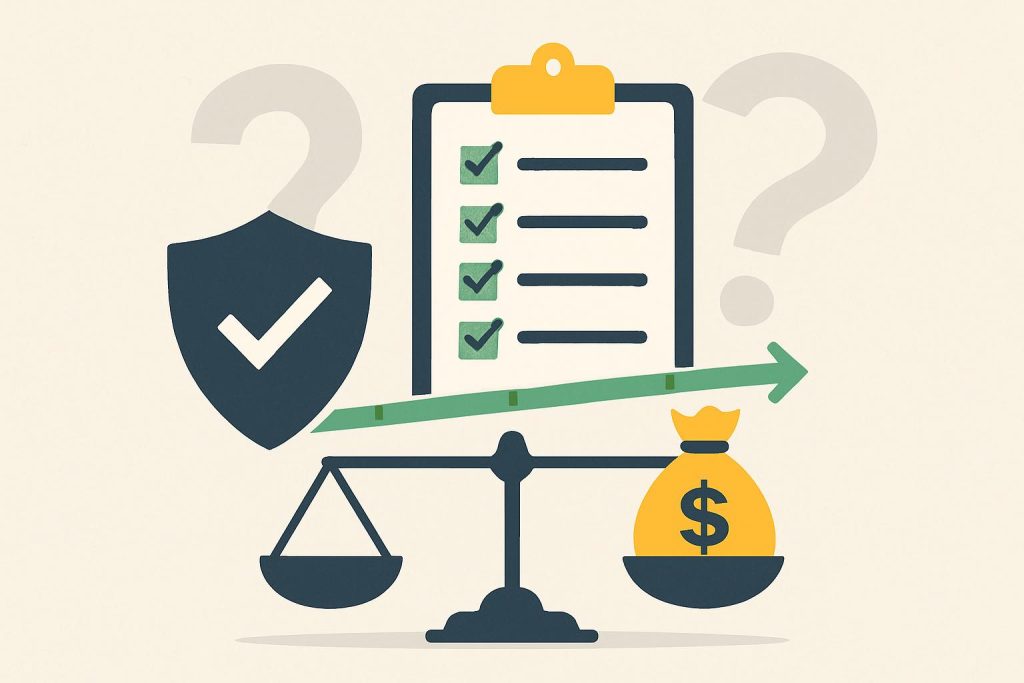 Why Is Term Life Insurance Considered Essential for Young Professionals? Illustration showing calculation and evaluation of optimal insurance coverage amounts