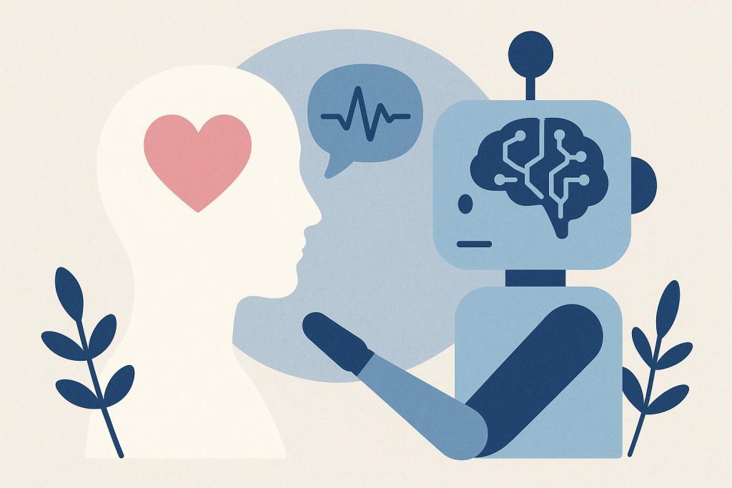 Artificial intelligence technology supporting mental health therapy and digital assistance