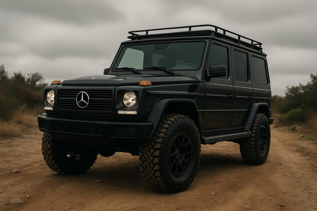 Restored G Wagon truck showcasing vintage design with modern performance upgrades
