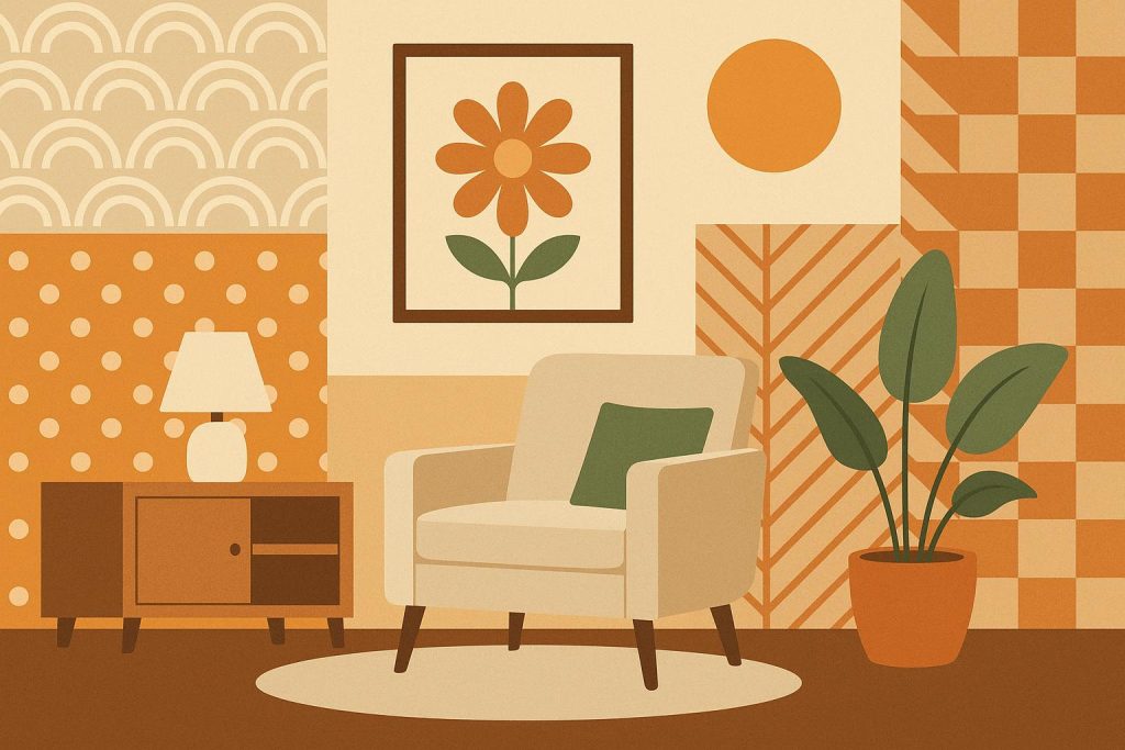 Geometric patterns influencing contemporary home design for mindful, modern living