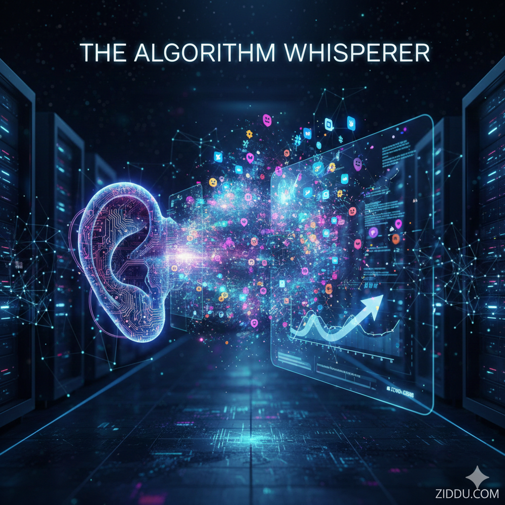 The Algorithm Whisperer: Using AI Social Listening to Predict the Next Viral Wave Image 1 of The Algorithm Whisperer: Using AI Social Listening to Predict the Next Viral Wave