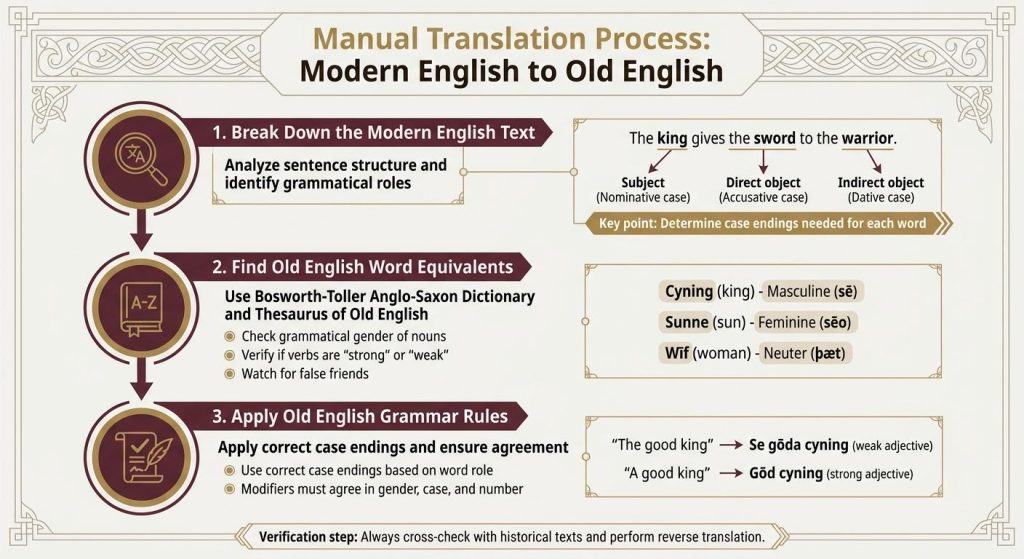 Image 1 of Old English Translation: Modern English Guide