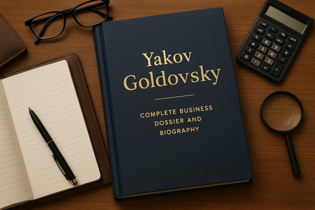 Yakov Goldovsky business dossier and biography feature highlighting career achievements