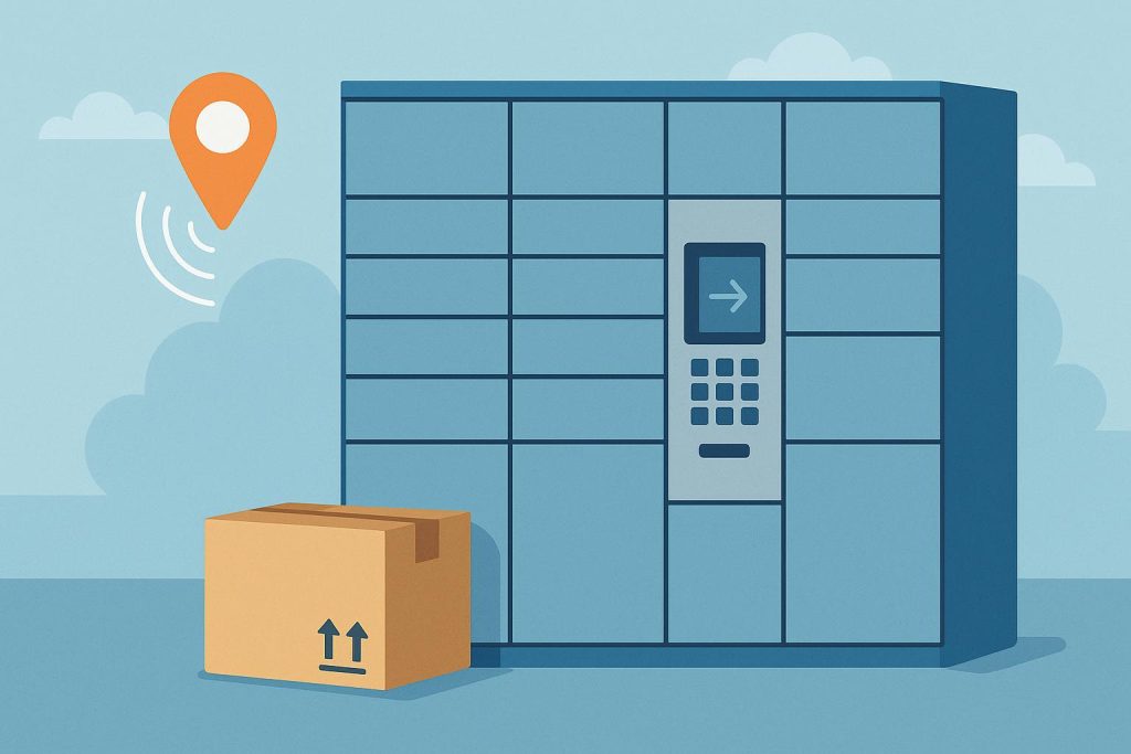 The Last 10 Metres of Convenience: Why Smart Locker Solutions Are Reshaping Pickup Smart lockers in a modern pickup location demonstrating convenient last-metre package delivery