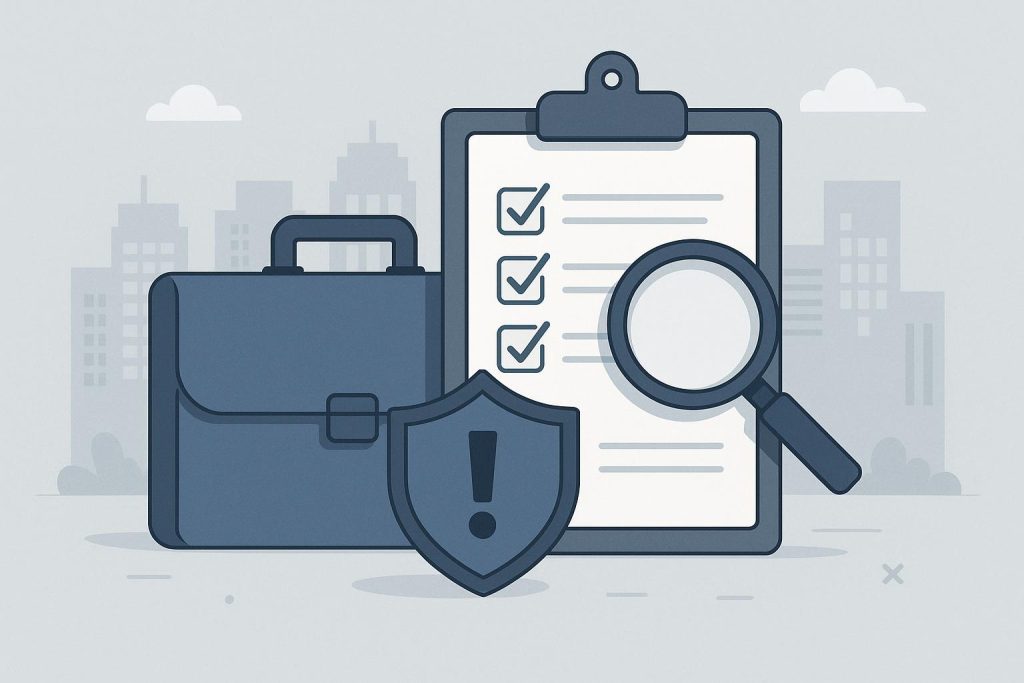Why Businesses Choose to Partner with thedillonagency com background checks for Risk Mitigation Business professionals reviewing background check reports for risk mitigation partnership decisions