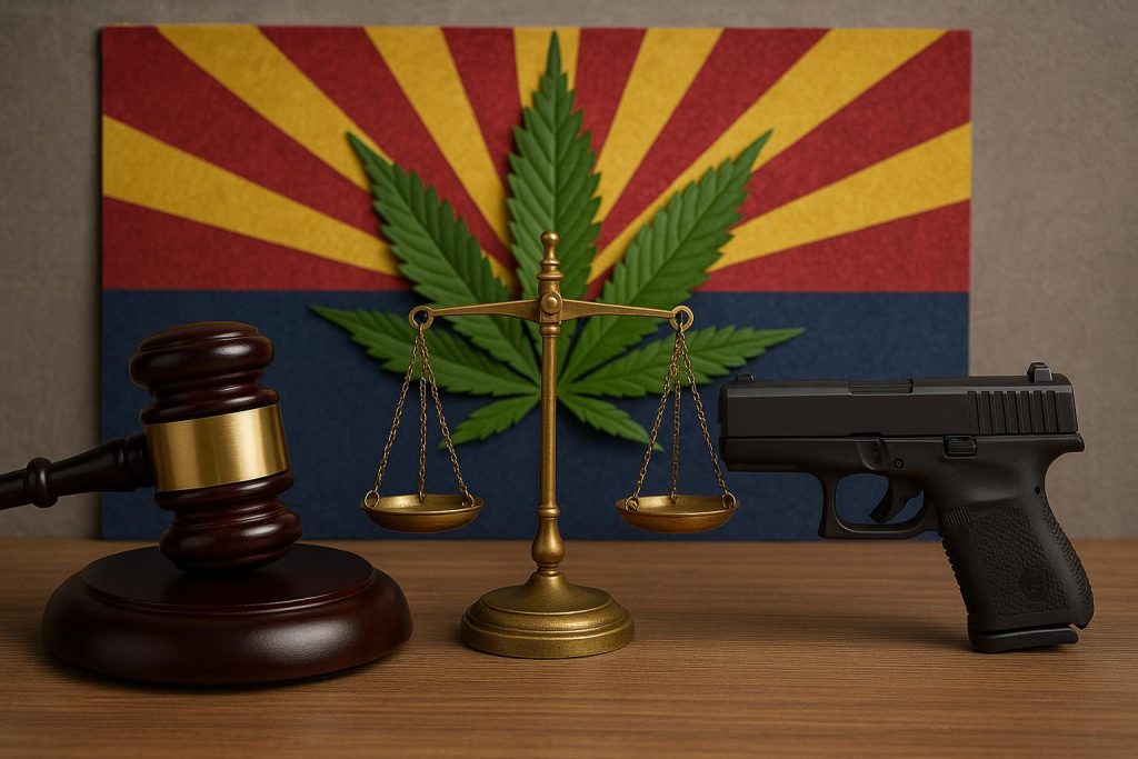 Expungement vs Restoration: Which Process Helps You Restore Gun Rights With Arizona Marijuana Expungement at Future First Criminal Law? Gun rights restoration and marijuana expungement legal documents with Arizona state symbols