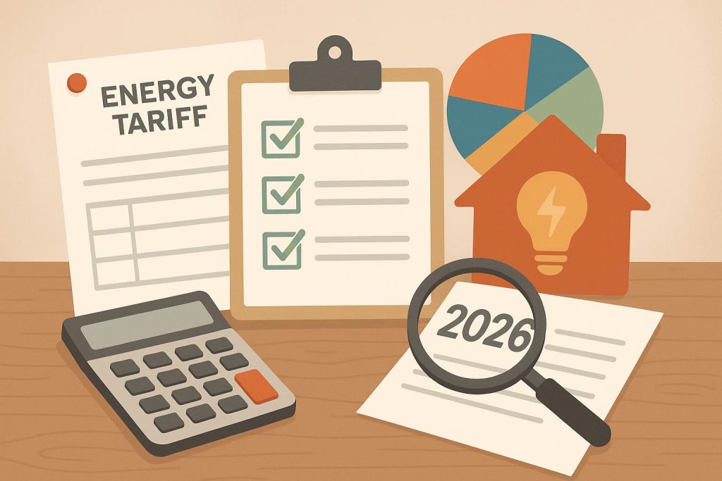 What to Check Before Switching Energy Suppliers in 2026 Comparing electricity prices and contracts before changing energy supplier for savings