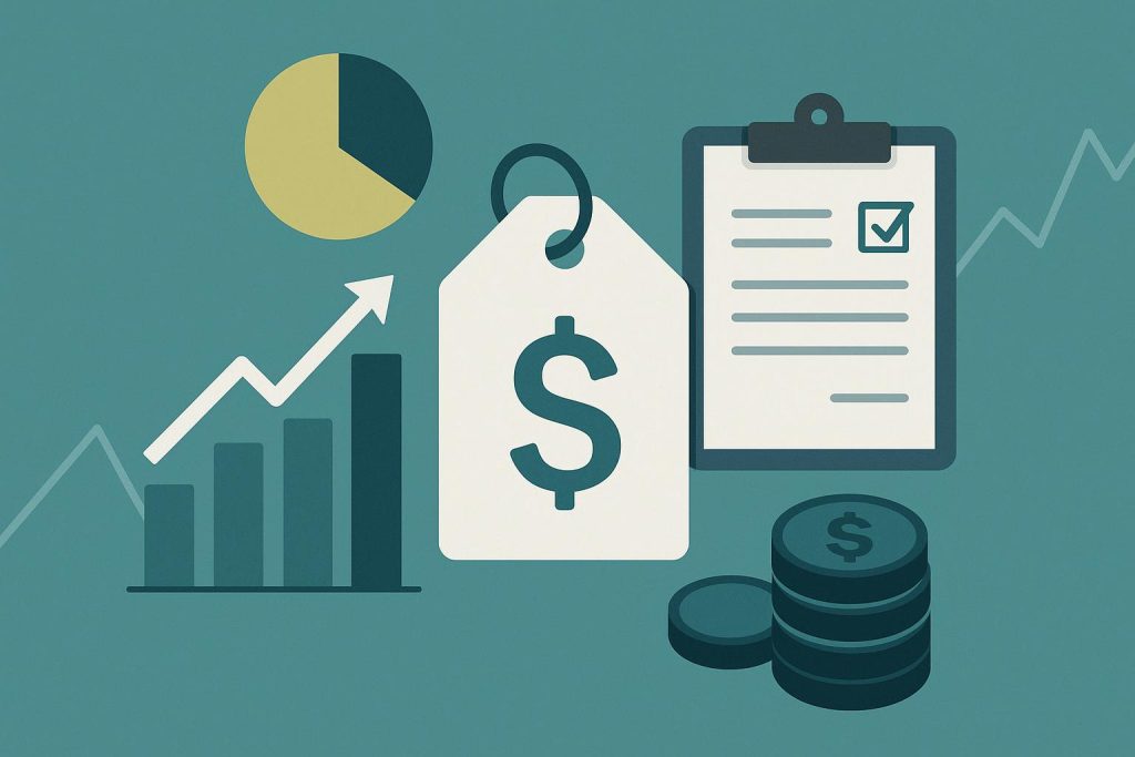 Pricing A Public Offering: How Valuation Gets Decided Before Listing Day Stock market chart showing company valuation process before public offering listing.