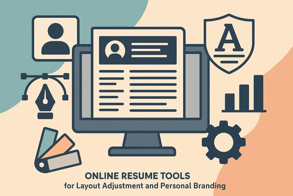 The Best Online Resume Tools for Layout Adjustment and Personal Branding in 2026 Modern online resume templates showcasing layout customization and personal branding tools