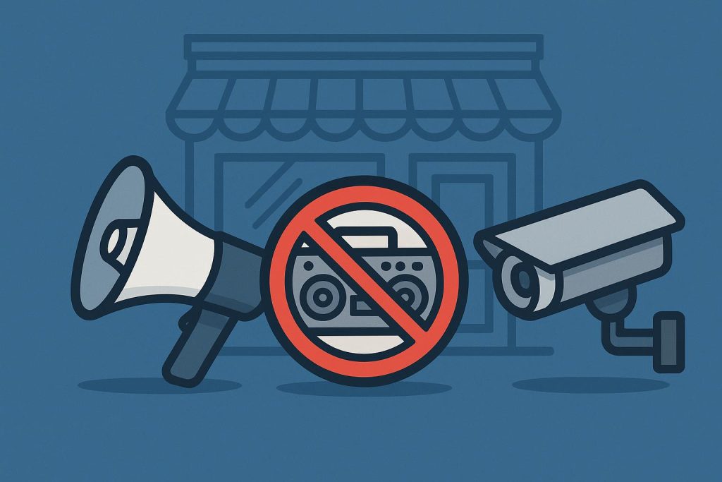 Top three security solutions for businesses to deter antisocial behavior and protect property