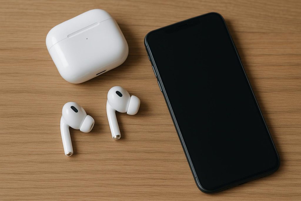 How to Connect Earbuds to Phone Android & iPhone Guide Pairing wireless earbuds with Android and iPhone smartphones step-by-step visual guide