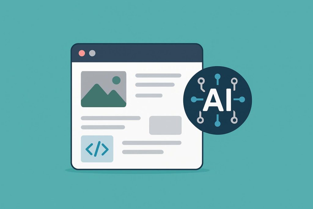 Your CMS has AI features. That is not the same as an AI CMS Dashboard with AI icons highlighting difference between standard CMS and AI-powered CMS features