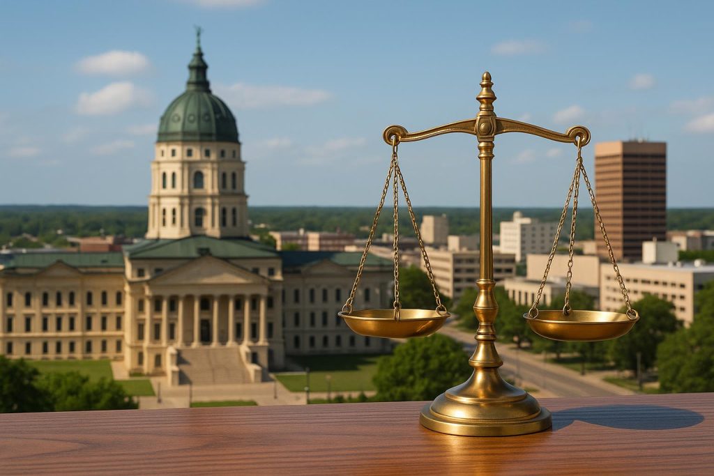 Law office exterior in Topeka Kansas representing top-rated personal injury attorneys