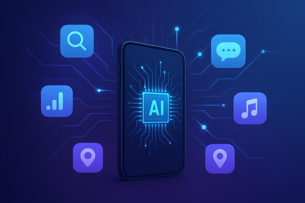 How Artificial Intelligence Is Changing the Way People Use Smartphones and Mobile Apps Artificial intelligence enhancing smartphone functionality and mobile app user experience