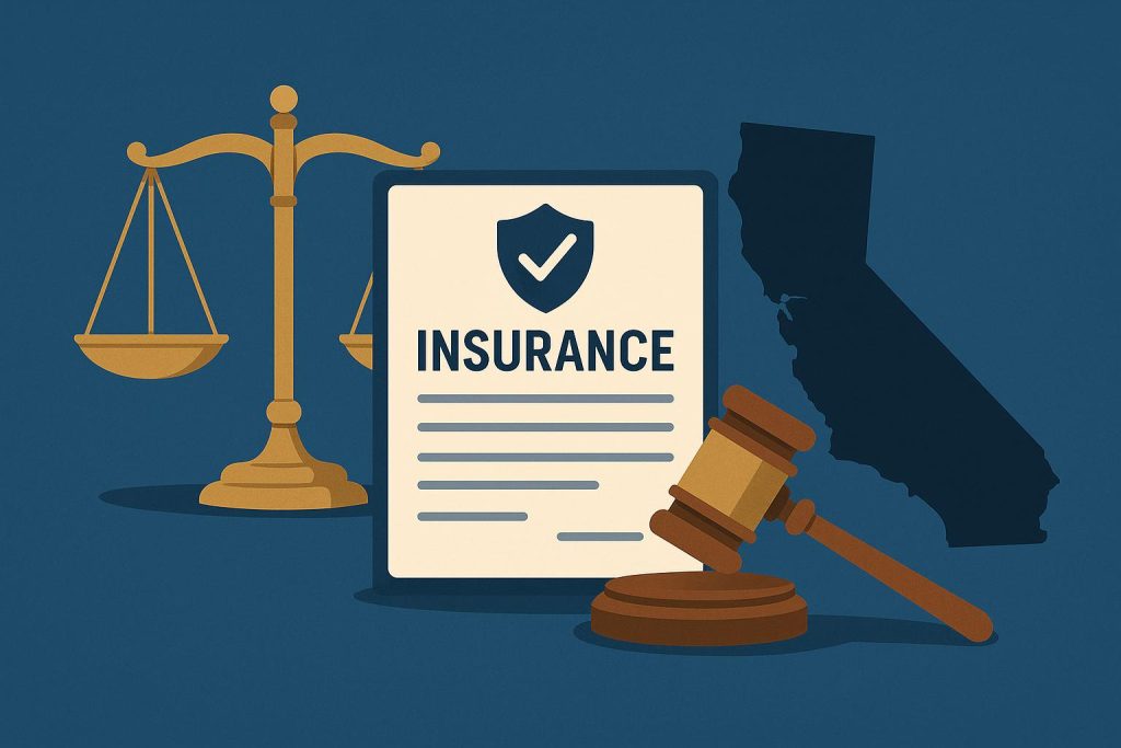 Top 6 Insurance Bad Faith Lawyers in California (2026 Guide) Gavel and legal documents representing top insurance bad faith lawyers in California
