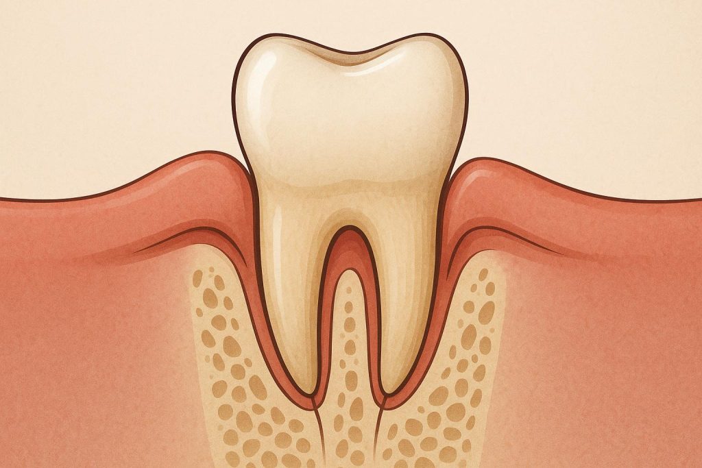 Receding Gums Treatment Made Clear: Causes, Options, and Care From Great Expressions Dental Centers Close-up of receding gums highlighting gum recession causes and available treatment options