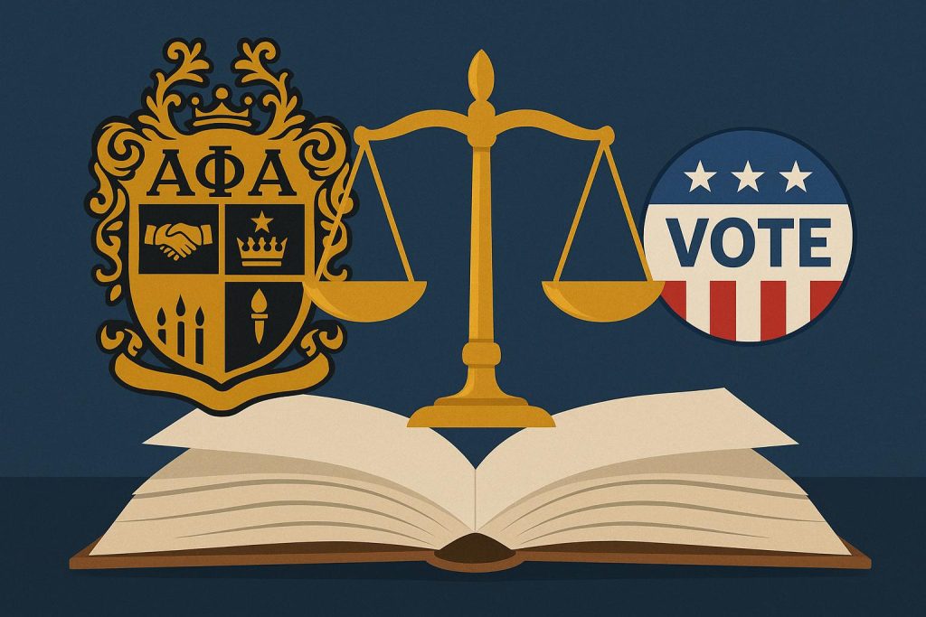 Judge David Bell: How Alpha Phi Alpha Fraternity Supports Voter Education Alpha Phi Alpha Fraternity promoting voter education, highlighting Judge David Bell’s involvement