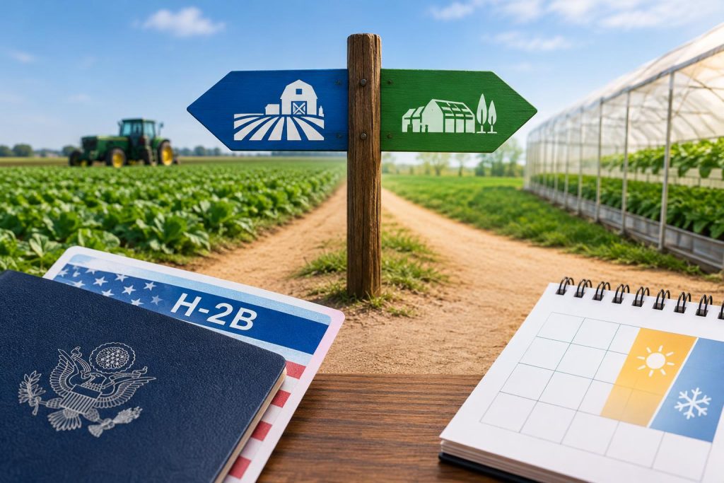 What Happens When an H-2B Worker Wants to Change Employers Before the Season Ends? H-2B worker considering job change before contract ends in seasonal employment setting